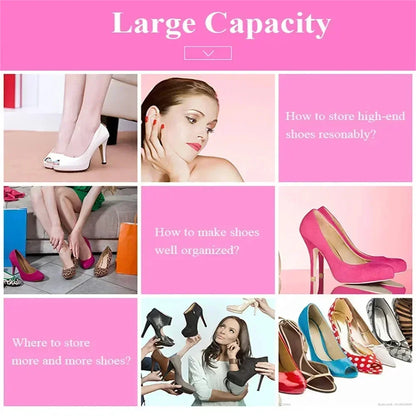 Multilayer Dustproof Shoe Storage Rack – Space-Saving Nonwoven Shoe Cabinet & Organizer for Home Furniture