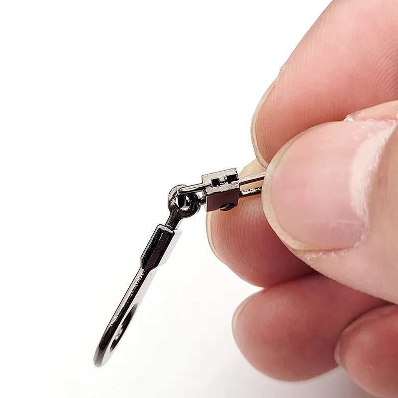 Metal Zip Puller Replacement Tab - 5PC/2pc Zipper Sliders for Backpacks, Purses - Detachable Zipper Head Repair Sewing Accessories