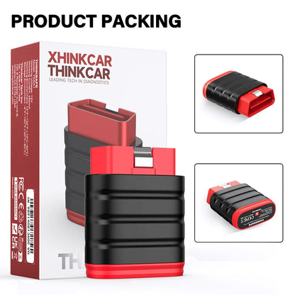 Thinkcar Thinksafe OBD2 Bluetooth Scanner – All-System Car Code Reader with 5 Reset Functions