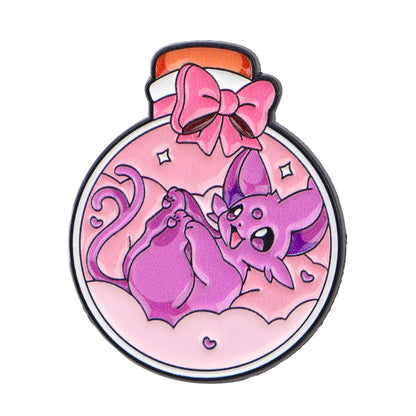 Anime Elf Enamel Pin – Cute Cartoon Brooch for Backpack, Clothing & Accessories, Perfect Gift for Friends