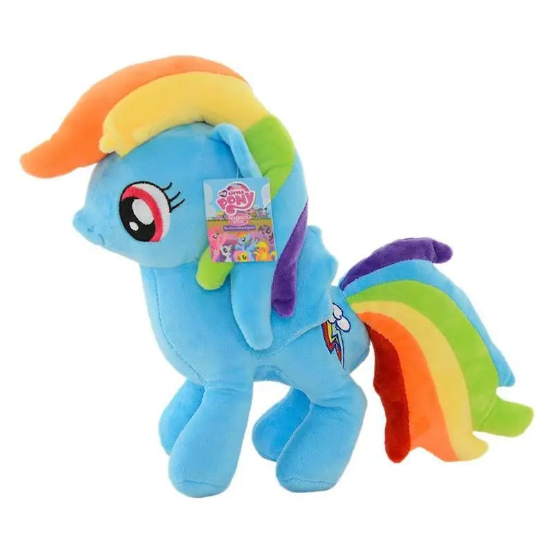 20cm My Little Pony Plush Toy – Twilight Sparkle, Rainbow Dash, Applejack, Rarity, Fluttershy & Pinkie Pie Soft Filled Doll Gift
