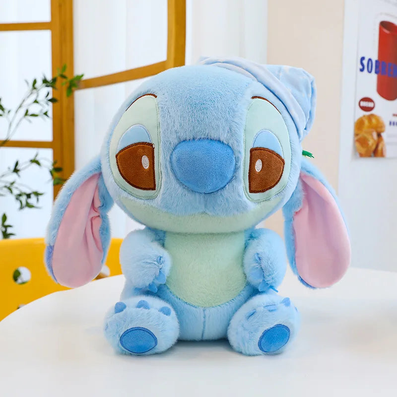 Big Size Disney Stitch Holding Duck Plush – Cute Hugging Doll Pillow Toy for Kids & Xmas Gifts