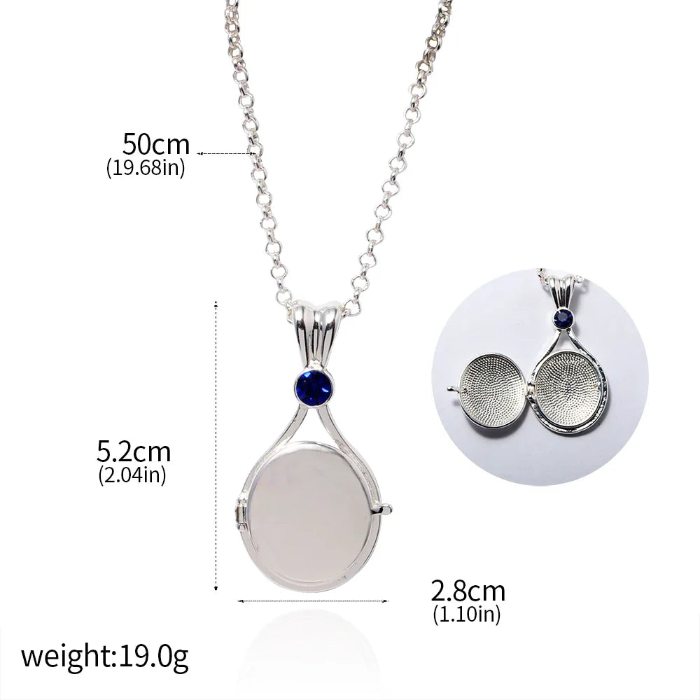 Classic TV H2O Mermaid Shell Necklace – Silver Plated Pendant for Women Cosplay Jewelry Gift