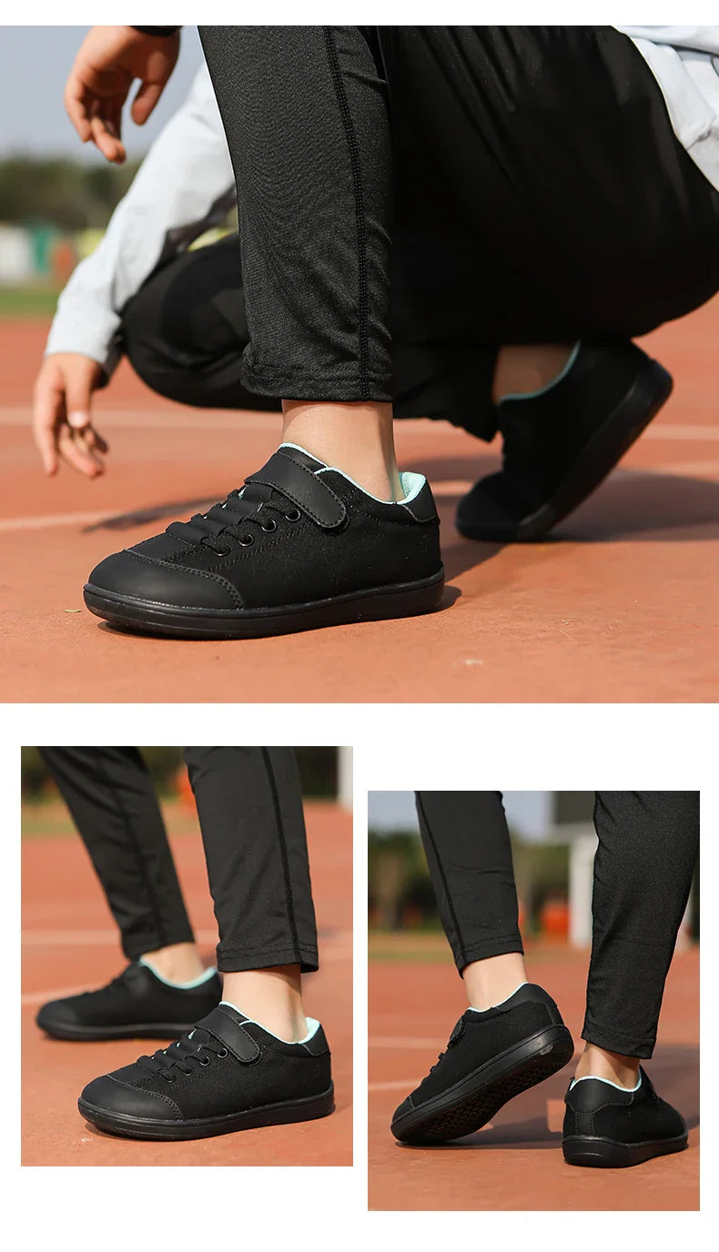 Children's Wide Barefoot Shoes – Anti-Slip Sports & Casual Shoes for Boys and Girls