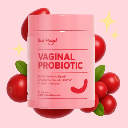 Quitmood Queen’s Women’s Daily V-Probiotics – pH Balance, Odor Control & Yeast Support