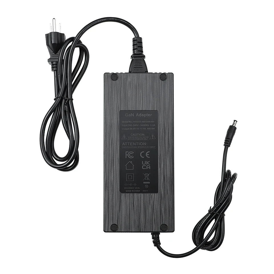 AIYIMA 48V 10A GAN Power Adapter – High-Power Supply for TPA3255 & TAS5630 Audio Amplifiers A07 A08