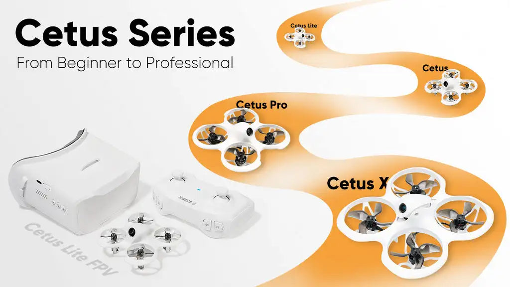BETAFPV Cetus Lite FPV Drone Kit — RC Quadcopter for Beginners & Hobbyists