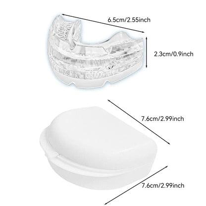 Adjustable Anti-Snoring Mouth Guard – Sleep Aid Mouthpiece for Bruxism, Anti-Apnea & Snoring Relief