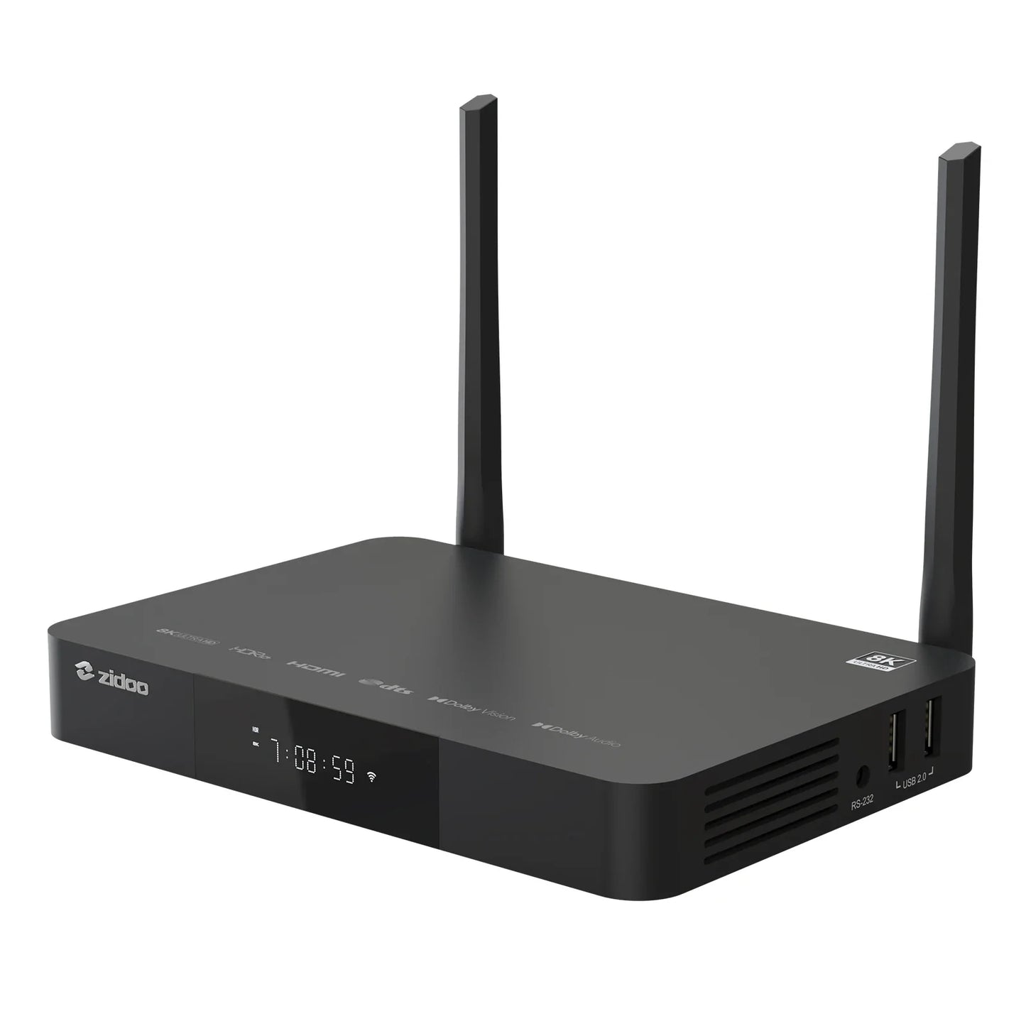 Zidoo Z9X 8K HDR Media Player - Android 11, Amlogic S928X-K, 6GB+64GB, VPU & VS10 Engine