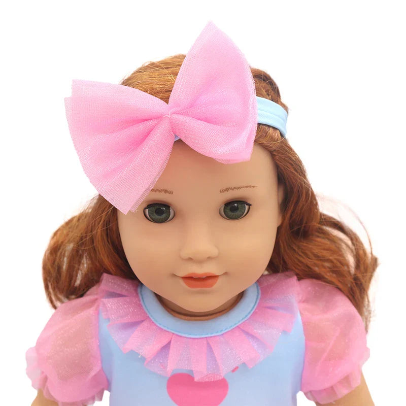 18-Inch American Girl Doll Clothes – Coat, Tights & Pants Outfit for Newborn & Baby Dolls