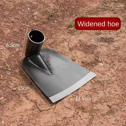 Heavy Duty Garden Hoe Tool – Durable Forged Steel Weeding & Digging Hoe for Soil, Vegetable & Flower Planting Gardening Use