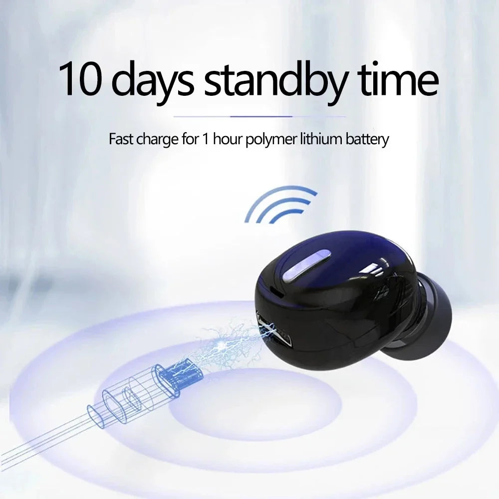 Wireless Bluetooth Earbuds - Handsfree Stereo Sport Gaming Headset Headphones for Xiaomi Smartphones