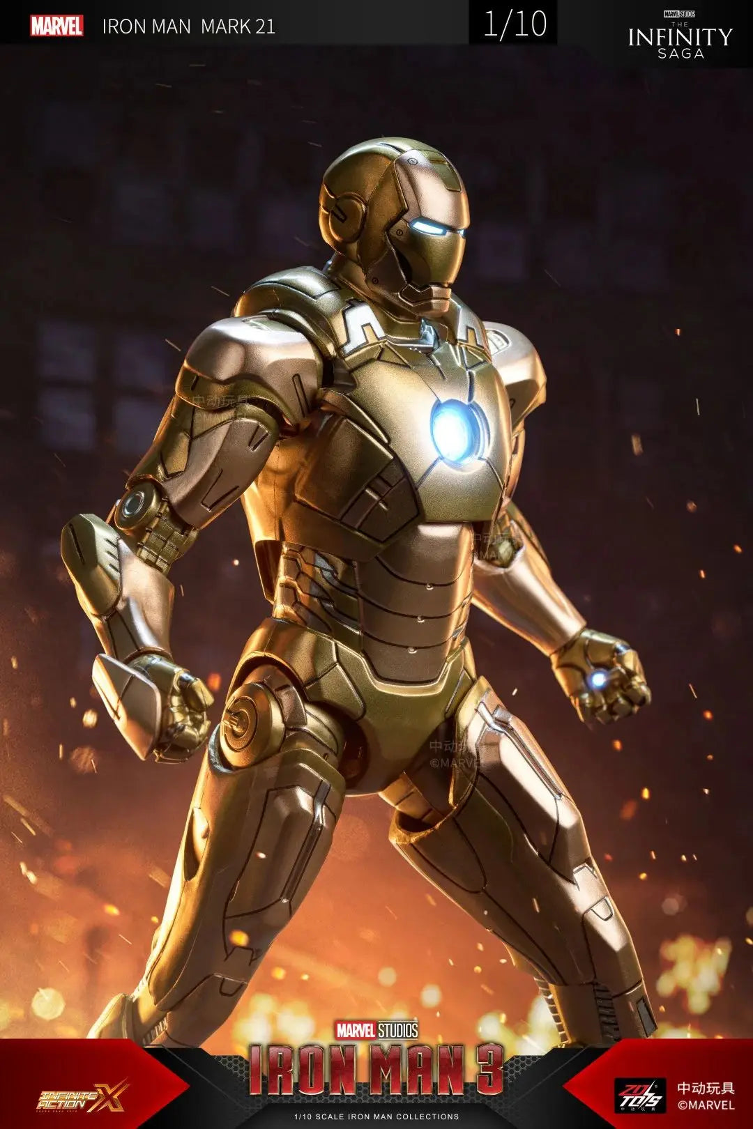 ZDTDS Iron Man & War Machine Legends Action Figures – MK37 Hammerhead, MK12, MK38 Igor, MK9 Iron Patriot Collectible Toy