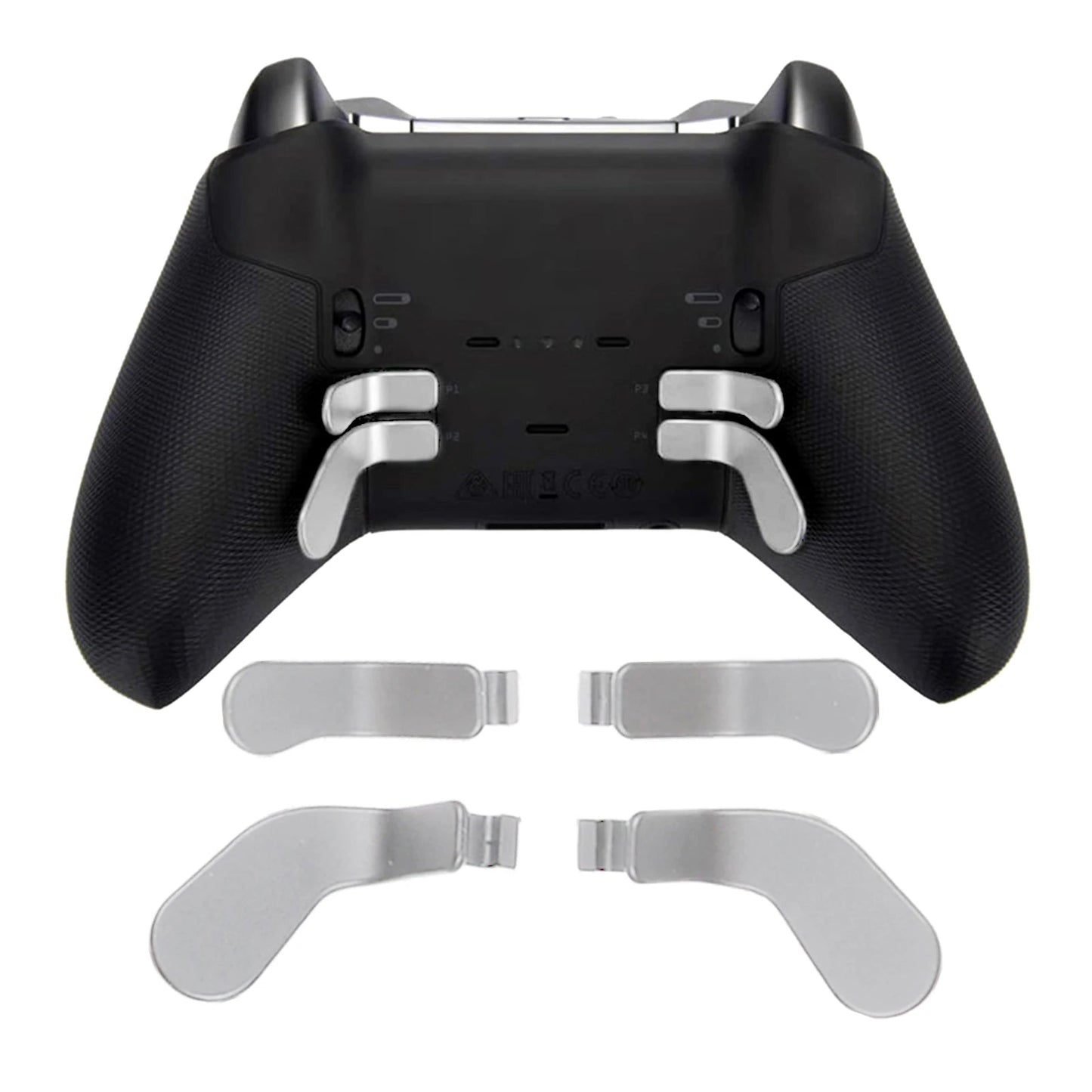 Xbox One Elite Series 2 Controller Accessories Kit – Metal D-Pad, Trigger Paddles & Thumb Stick Grips