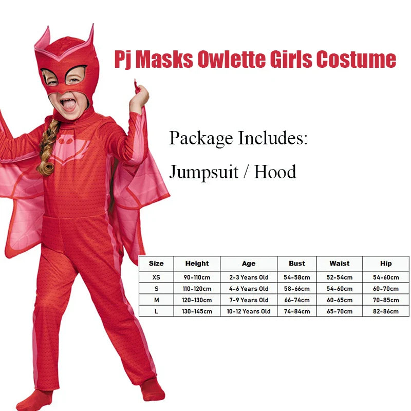 Kids Anime Hero Blue Pajama Costume with Mask – Boys Girls Cosplay Outfit for Halloween, Birthday Party & Dress Up