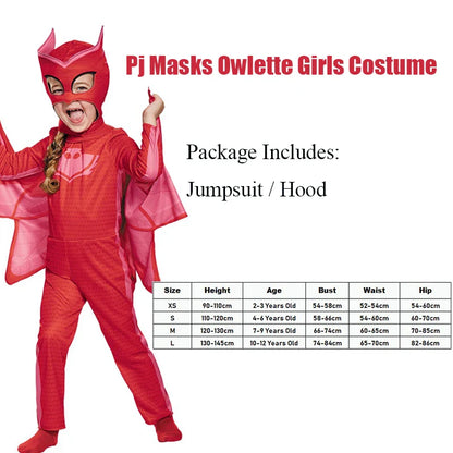 Kids Anime Hero Blue Pajama Costume with Mask – Boys Girls Cosplay Outfit for Halloween, Birthday Party & Dress Up