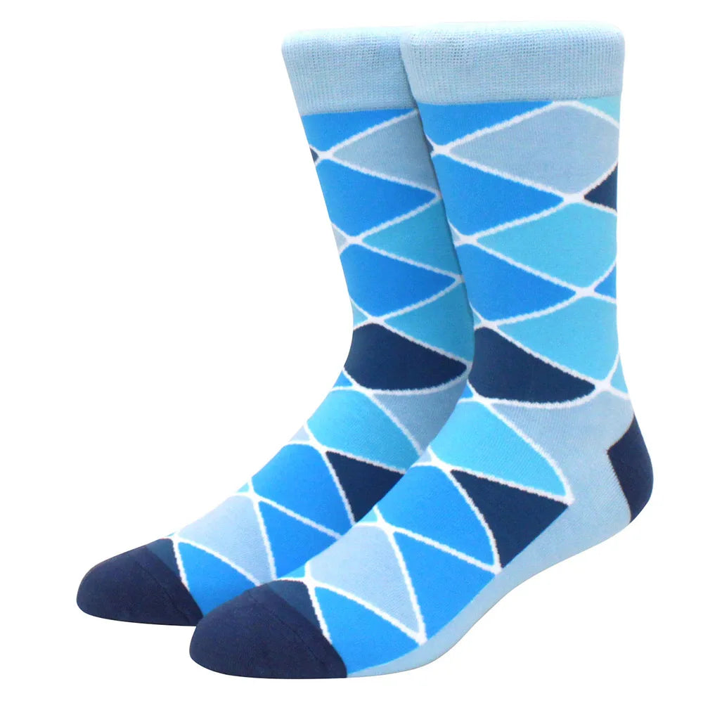 Men’s & Women’s Funny Beer Rainbow Socks – Skateboard Striped Pig Hip Hop Colorful Mid-Rise Casual Crew Cotton Socks, Unisex Fashion Novelty Socks