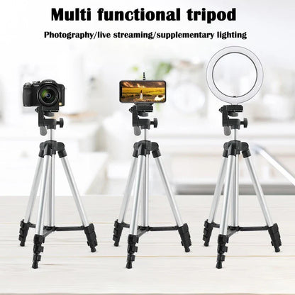102cm Phone Tripod Stand – Universal Video & Photography Stand with Bluetooth Remote for Phones and Cameras