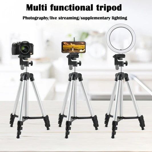 102cm Phone Tripod Stand – Universal Video & Photography Stand with Bluetooth Remote for Phones and Cameras
