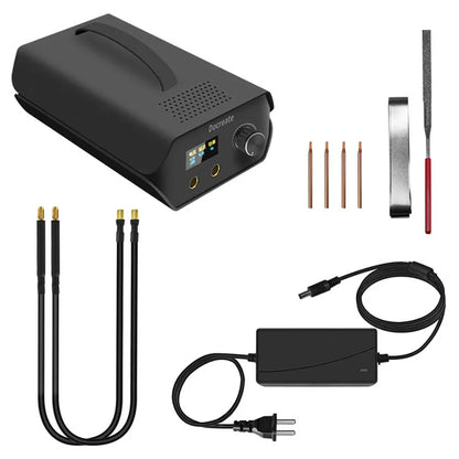 Portable Spot Welding Machine – 120 Gear Adjustable 3000F Capacitor for 18650 Lithium Battery DIY Welding