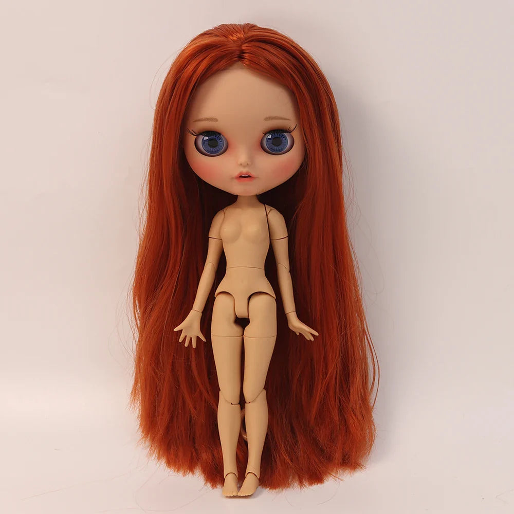ICY DBS Blythe 1/6 BJD Doll – 30cm Tan Skin Matte Face Jointed Body, Anime Girl Toy Gift