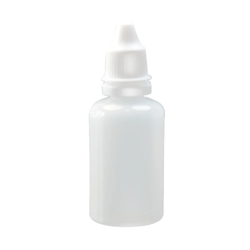 5PCS Squeezable Dropper Bottles — 5ML/10ML/15ML/20ML/30ML/50ML/100ML Refillable Plastic Bottles for Eye Liquid & Essentials