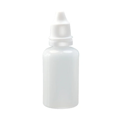 5PCS Squeezable Dropper Bottles — 5ML/10ML/15ML/20ML/30ML/50ML/100ML Refillable Plastic Bottles for Eye Liquid & Essentials