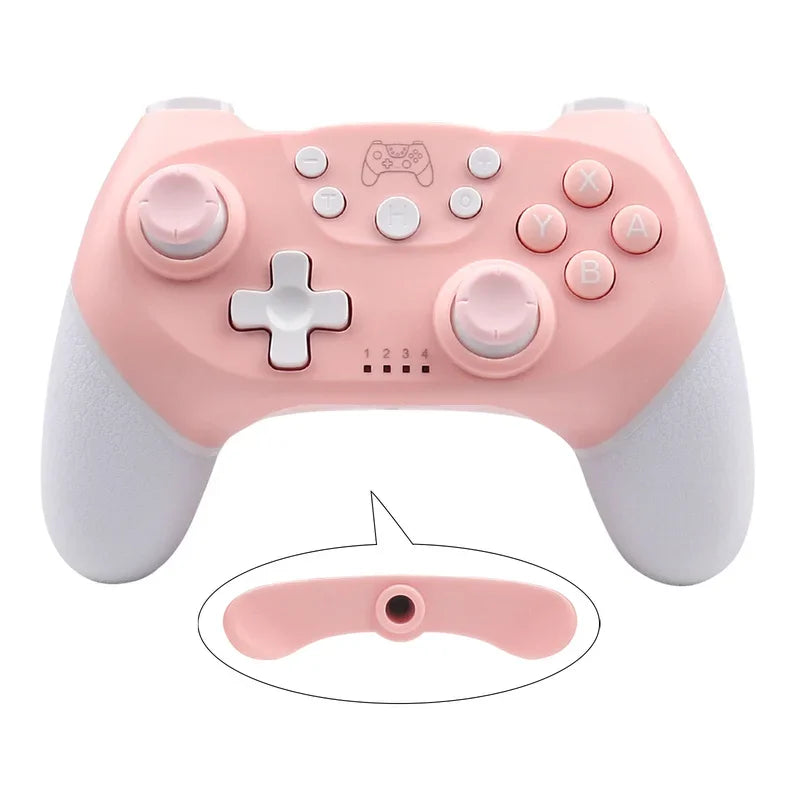 BT Wireless Game Controller for Switch Pro Lite OLED | Gamepad Joystick for PC Gaming | Programmable Wake-Up Function | Enhanced Gaming Experience