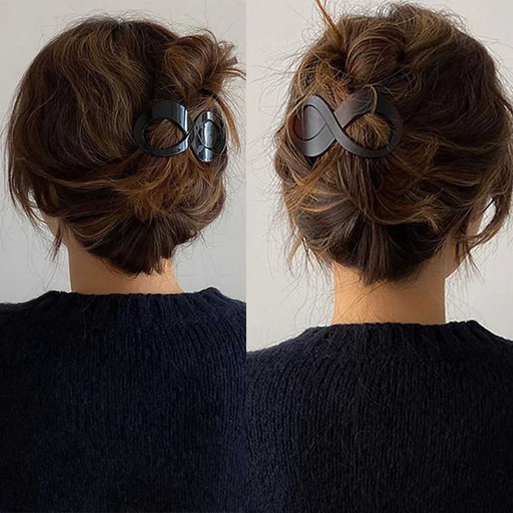 Large Seamless Hair Clamp: Women's Plastic Duckbill Claw Clip for Stylish Hairpin Styling - Essential Hair Accessories for Girls and Women