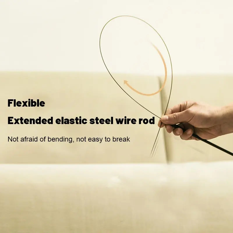 Upgraded Steel Wire Long Rod Feather Cat Teasing Stick: Epoxy Sucker, Self-Hi Cat Toy - No Harmful Ingredients