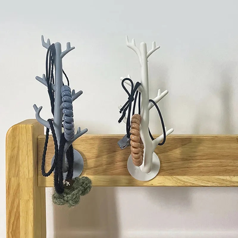 Branch Hook Wall Decor Key Holder - Stylish Coat Rack Hanger and Home Storage Organizer