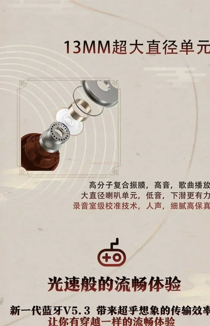 Hua Cheng Xie Lian Fox Rabbit Bluetooth Headset Case – Tian Guan Ci Fu Cosplay Earphone Case, Official Toy Gift