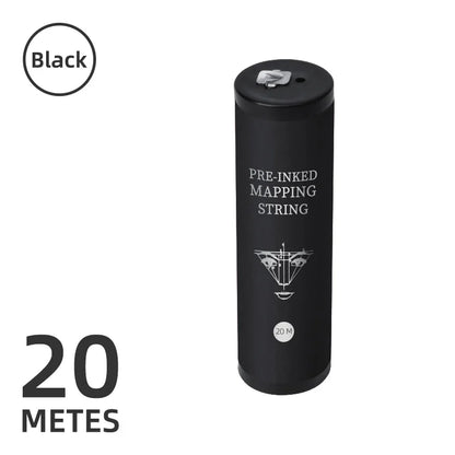 Pre-Inked 20M Microblading Mapping String Bottle – White Eyebrow Thread Marker for Permanent Makeup Tattoo Brows