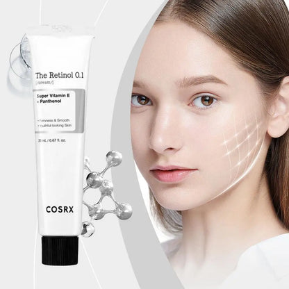 Pure Retinol 0.1% Night Face Cream – Niacinamide & Hyaluronic Acid Moisturizer for Skin Renewal and Nourishment