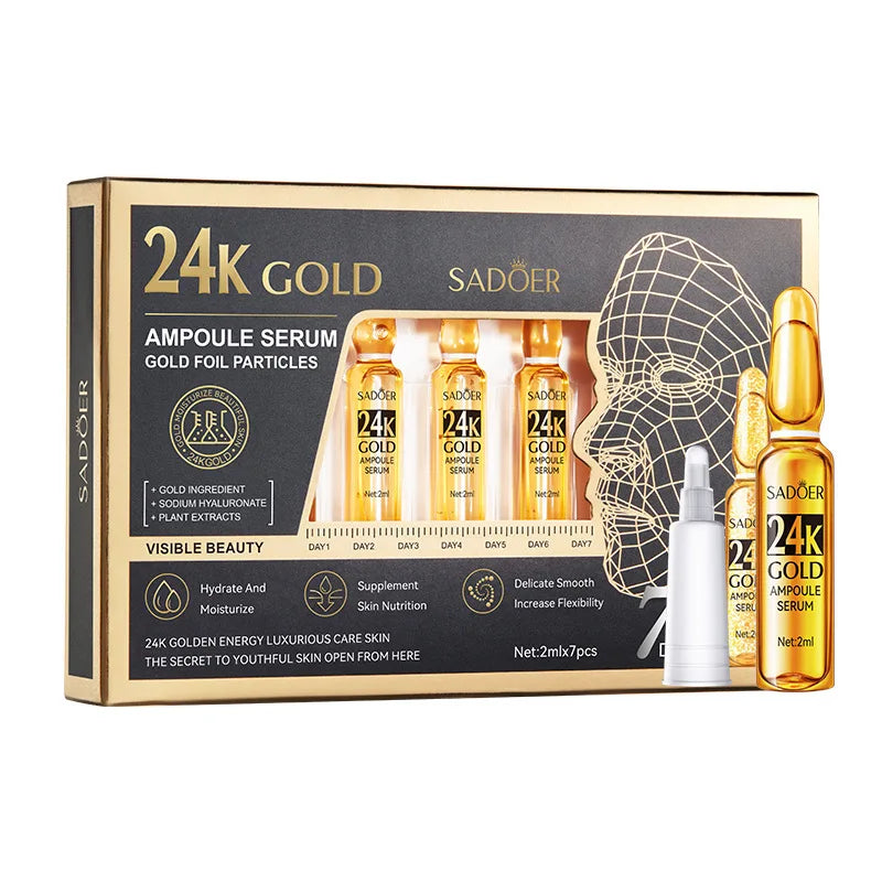 Vitamin C Face Serum – Whitening, Dark Spot & Freckle Removal, Hyaluronic Pore Minimizer & Anti-Aging Essence