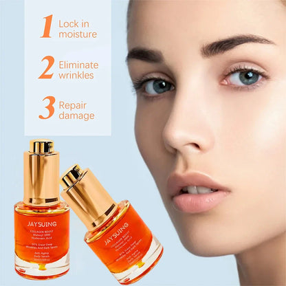 Retinol Face Serum — Anti-Aging, Wrinkle Remover, Instant Firming & Lifting, Fine Line Fading & Whitening Korean Skincare