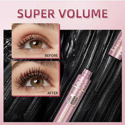 Natural Curling Mascara – Quick Dry, Smudge-Proof Eyelash Cream for Long-Lasting Party Look