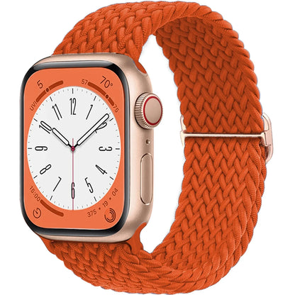 Elastic Braided Solo Loop Apple Watch Band – Adjustable Stretch Strap for Series SE, 5–11 & Ultra 3 (40mm–49mm)