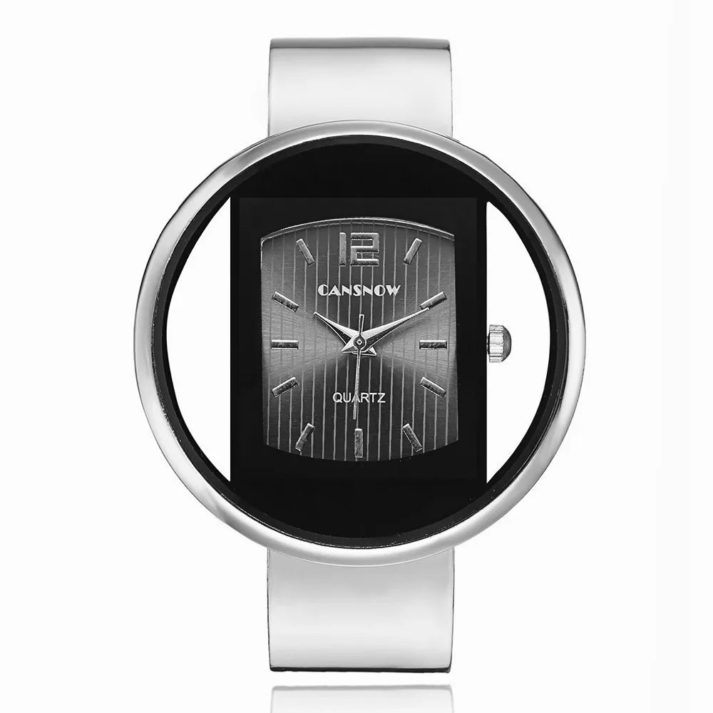 UTHAI W26 Women's Watch – Fashionable Steel Band, Light Luxury Bracelet Korean Design, Quartz Wristwatch for Girls, Students, Perfect Gift