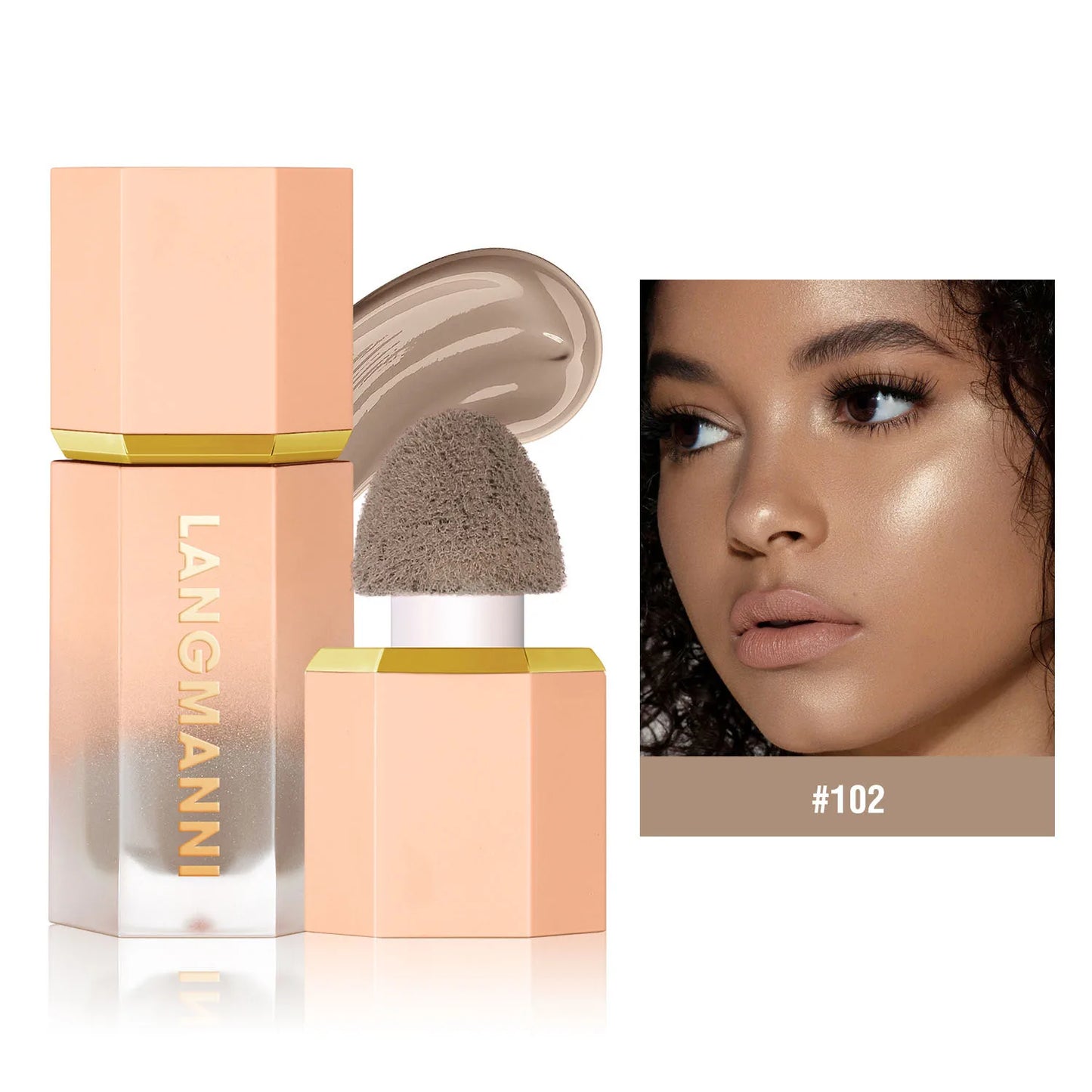 Three-Color Liquid Contour – Enhance Facial Contours for a Sculpted Look