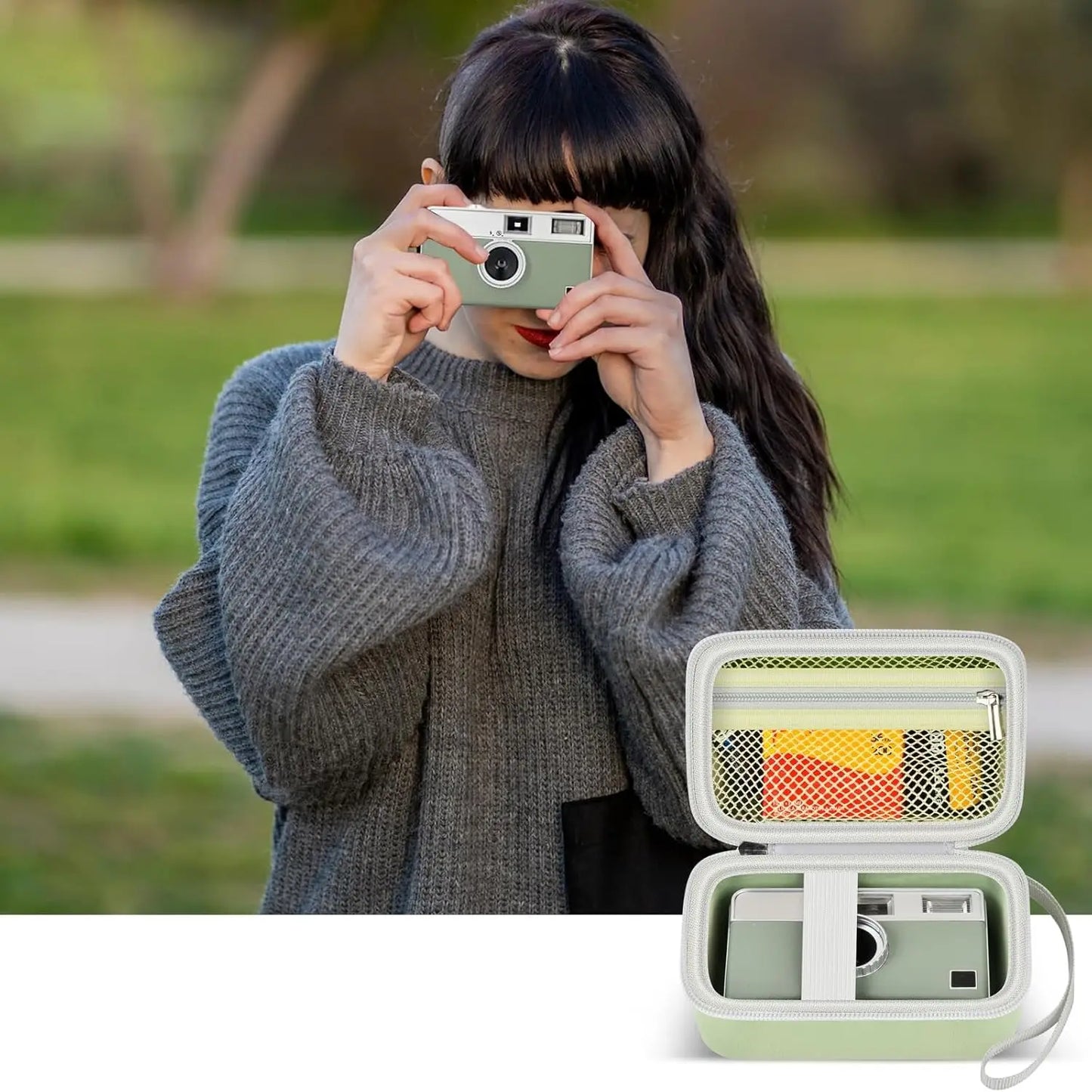 Digital Camera Case for Kodak EKTAR H35/H35N & Ultra F9 M35/M38 Paper Shoot Cameras