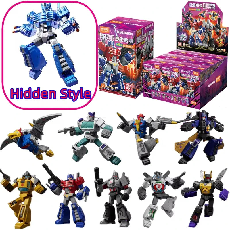 Original Blokees DIY Transformation Building Blocks – Optimus Prime, Megatron & Bumblebee Movable Figures Blind Box Kids Toy Collection