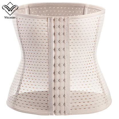 Colombian Mesh Waist Trainer Girdle for Women – Bustier Shapewear for Belly & Waist Control