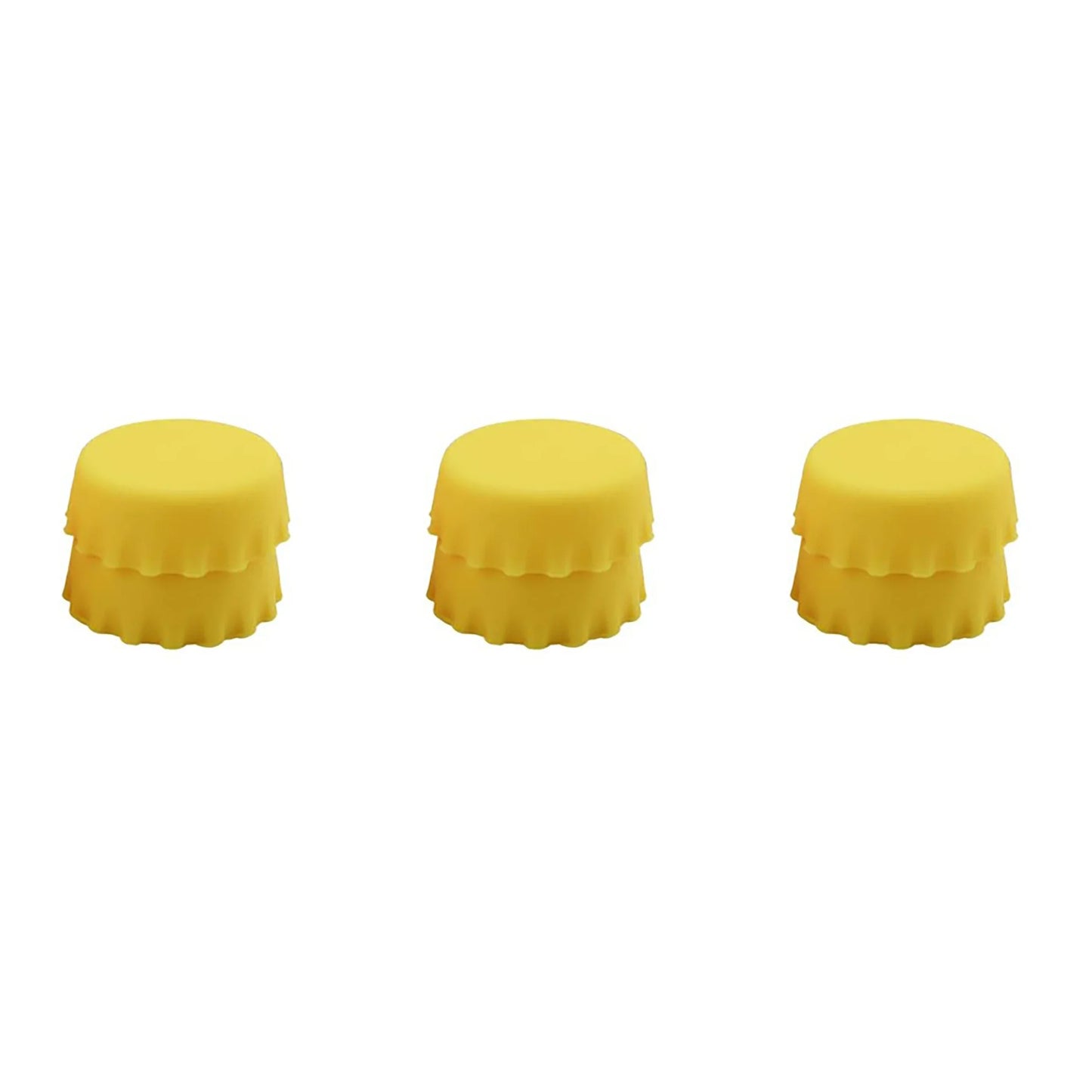 2/6/12pcs Silicone Beer Bottle Caps – Preservative Covers for Wine, Vinegar, Soy, and Cocktail Bottles