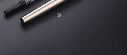 Jinhao 35 Fountain Pen — All-Steel Luxury EF/F Nib for Calligraphy, Writing, Office & School Supplies