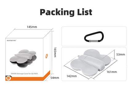 Sunnylife Storage Body Bag for DJI NEO — Anti-Collision Dust-Proof Carrying Case & Accessories Protection