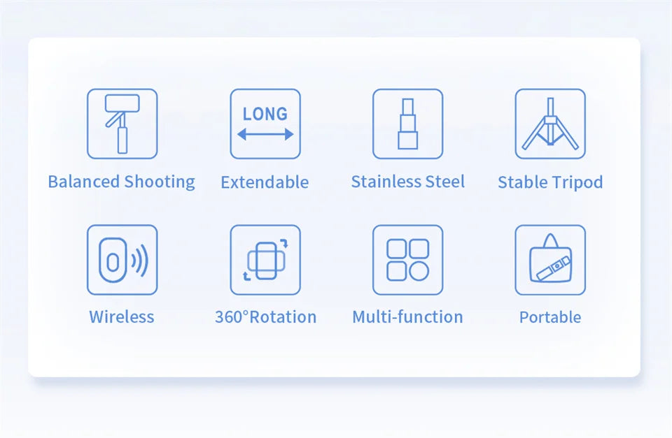 MEUYAG Selfie Stick Tripod – 1708mm Monopod with Fill Light, Bluetooth Remote, 360° Rotation & 1/4” Interface for Mobile Phones