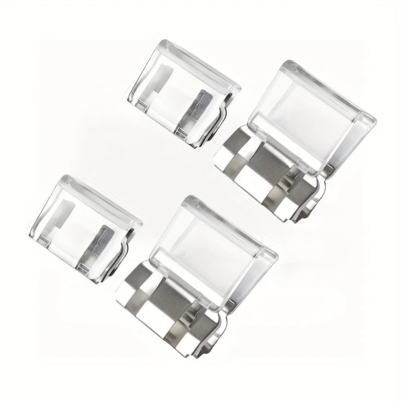 2/4/6PCS Invisible Leg Shortening Clips – Non-Slip Pants Hem Fixing Device, Seam-Free Anti-Drag Clips