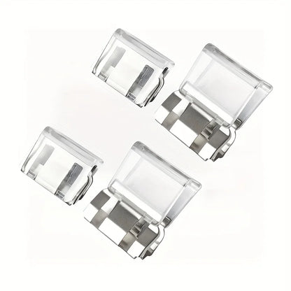 2/4/6PCS Invisible Leg Shortening Clips – Non-Slip Pants Hem Fixing Device, Seam-Free Anti-Drag Clips