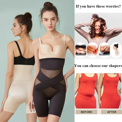 High-Waist Shapewear Control Panties – Tummy Slimming Body Shaper Underwear